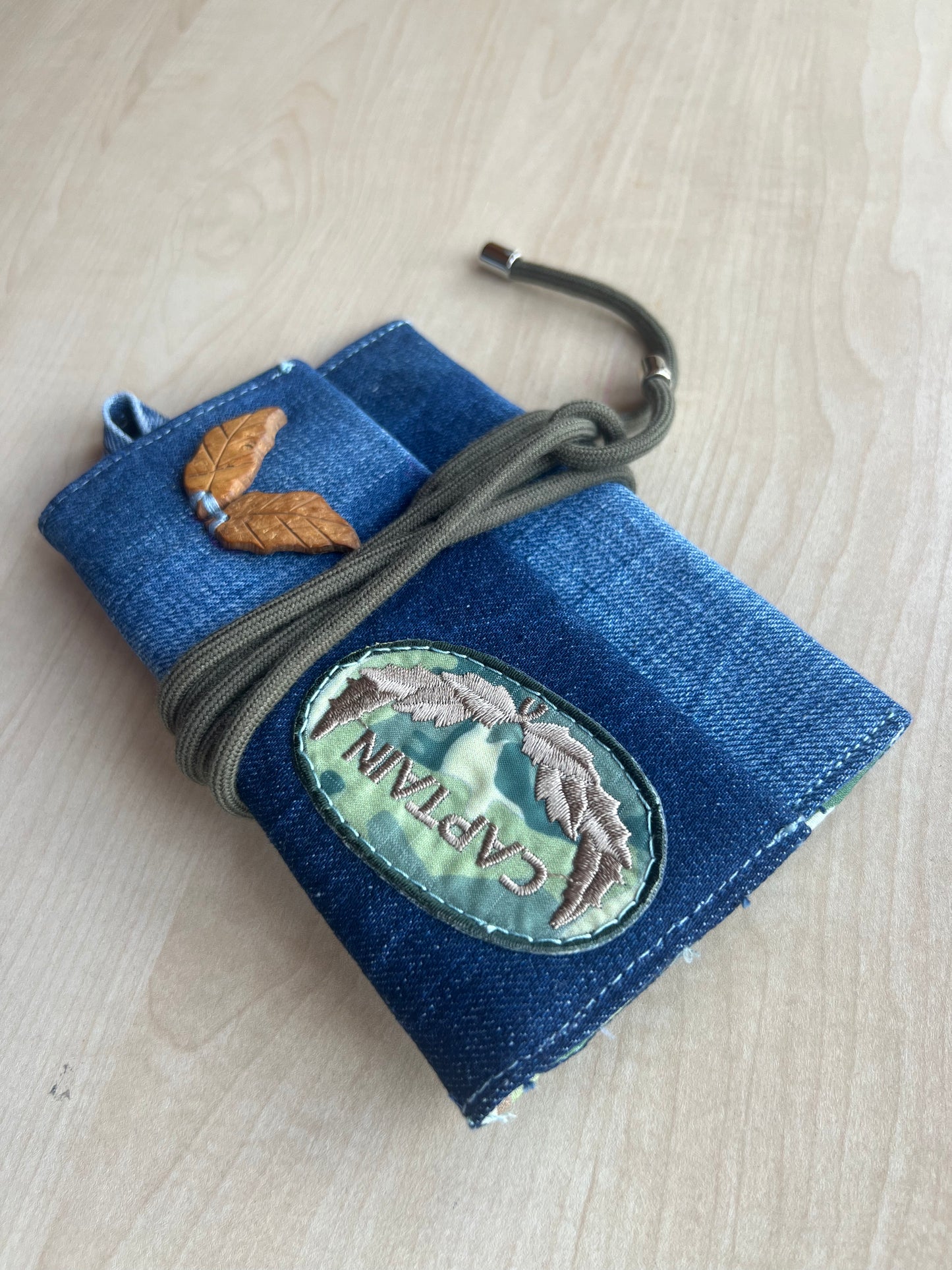 Denim Tütün Kesesi / Captain