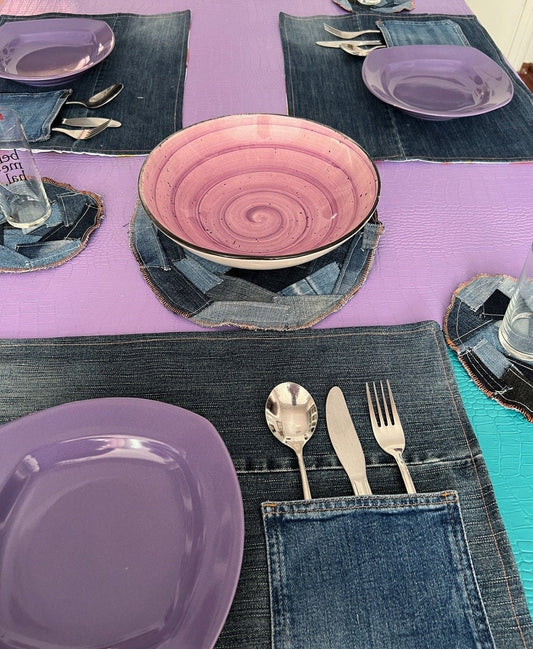 Denim Sofra Seti NO:2
