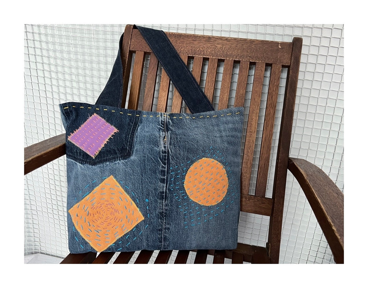 Sashiko & Texture Seri : SIMPLY ORANGE