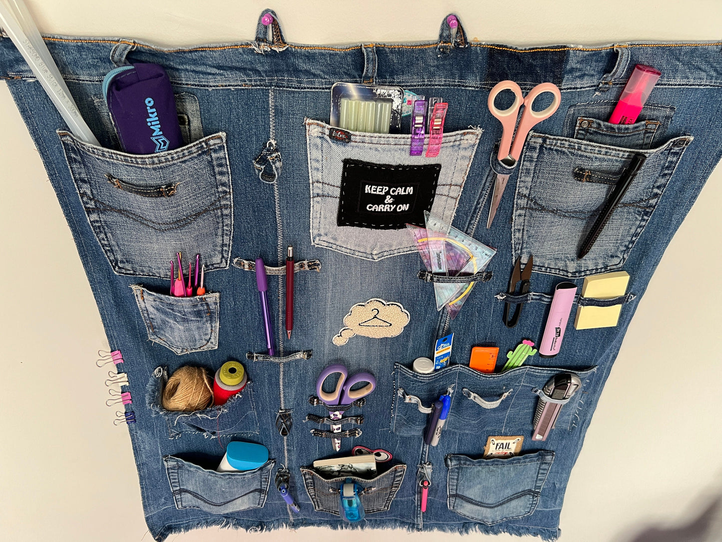 Denim Ev Dekoru Seri : ORGANİZE