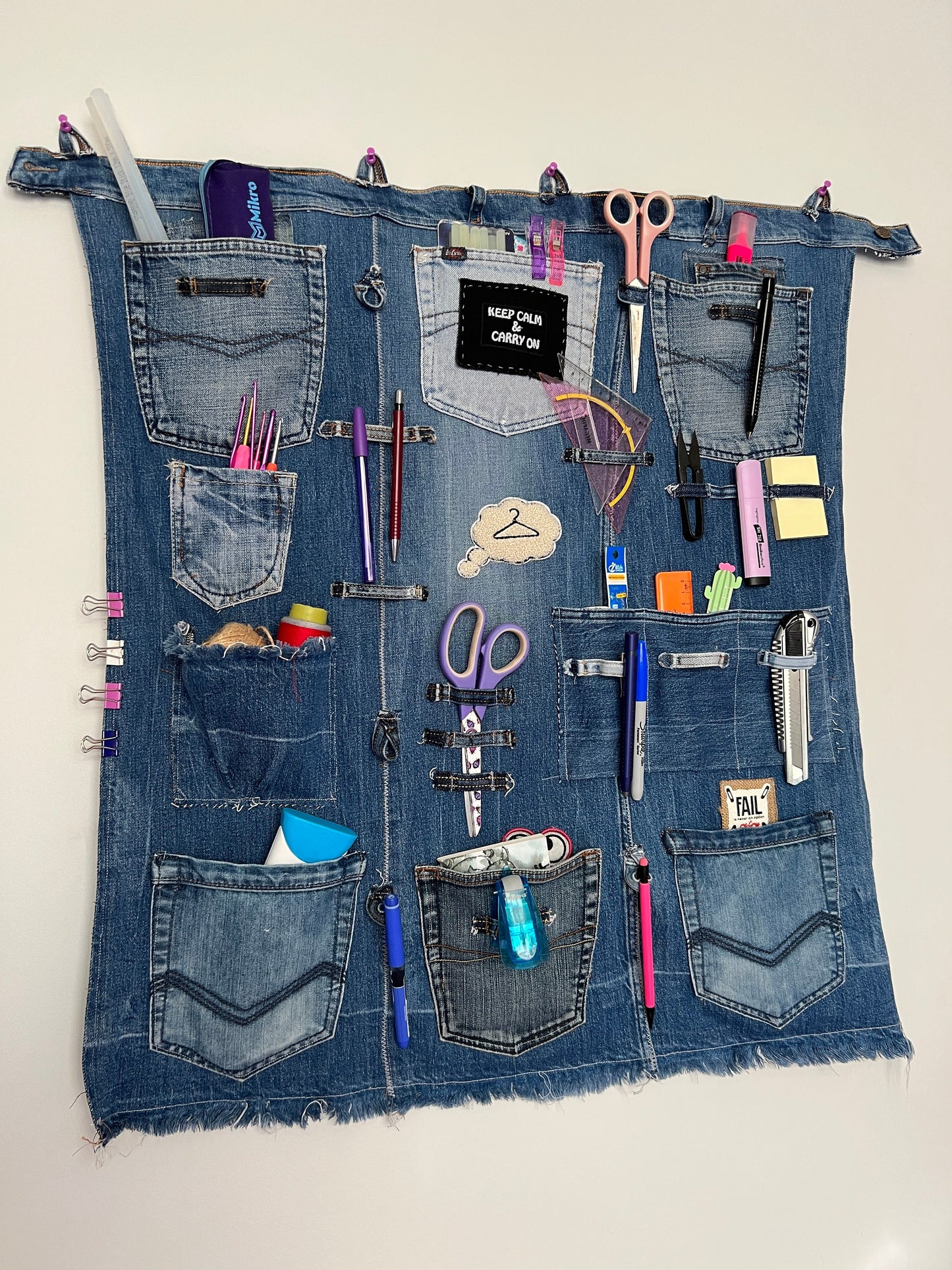 Denim Ev Dekoru Seri : ORGANİZE