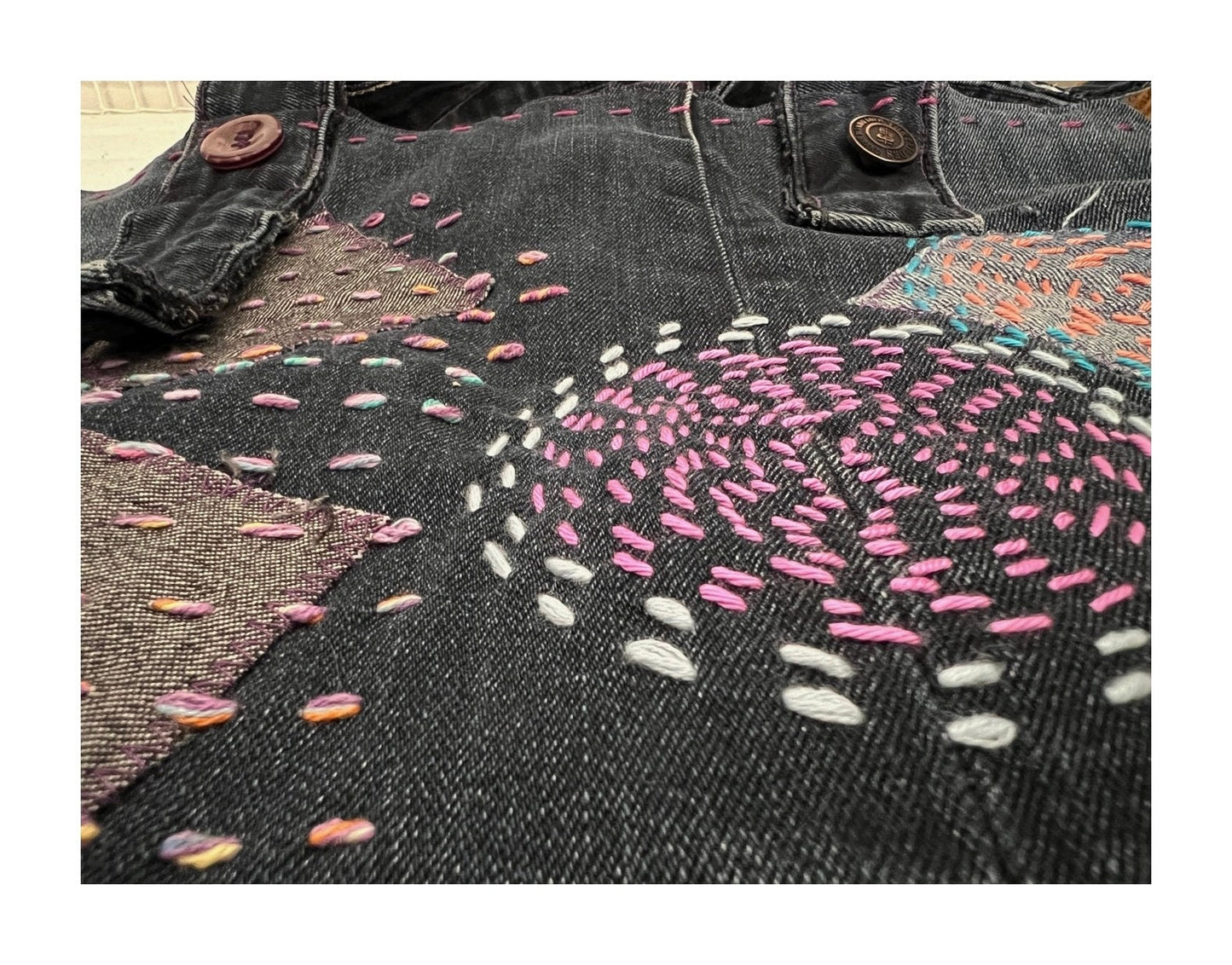 Sashiko & Texture Serisi : FALLING STAR