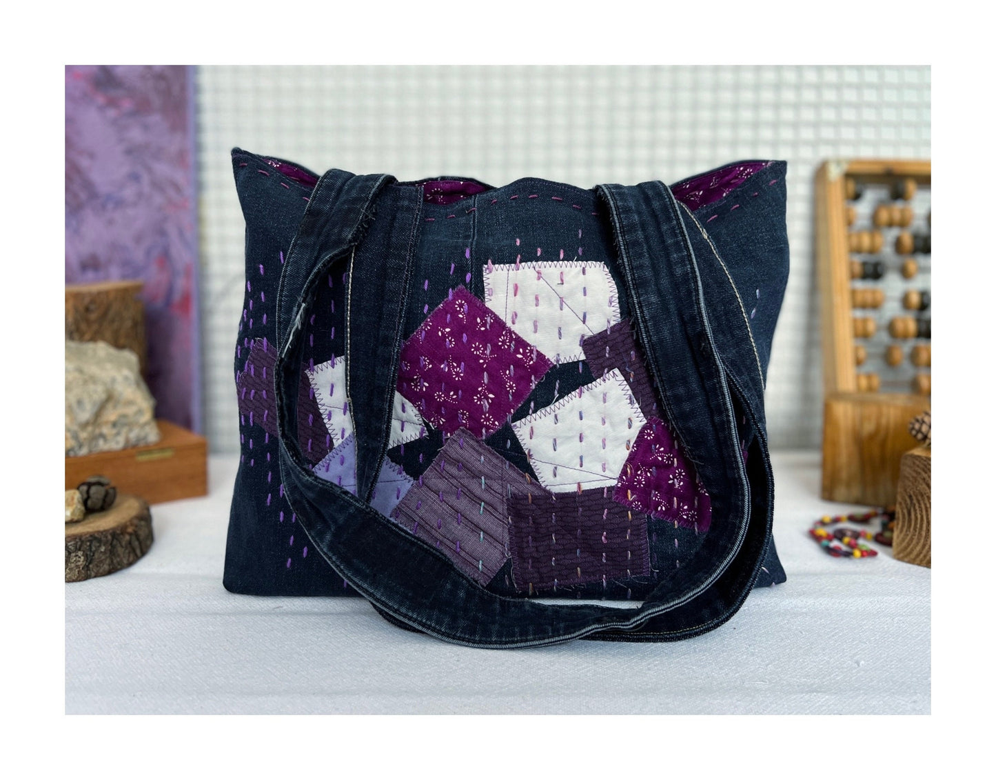 Sashiko & Texture Serisi : FALLING STAR