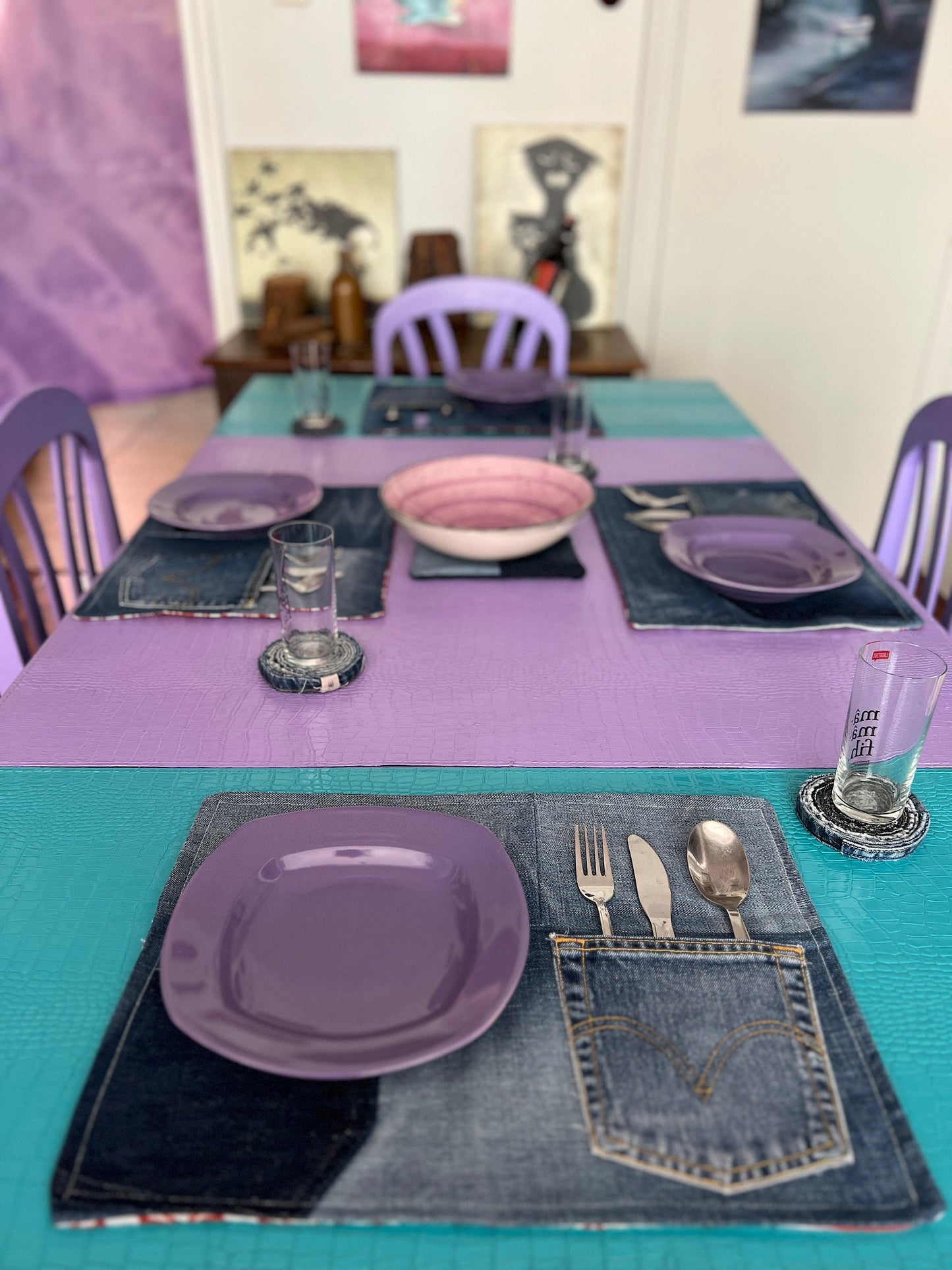 Denim Sofra Seti NO:1