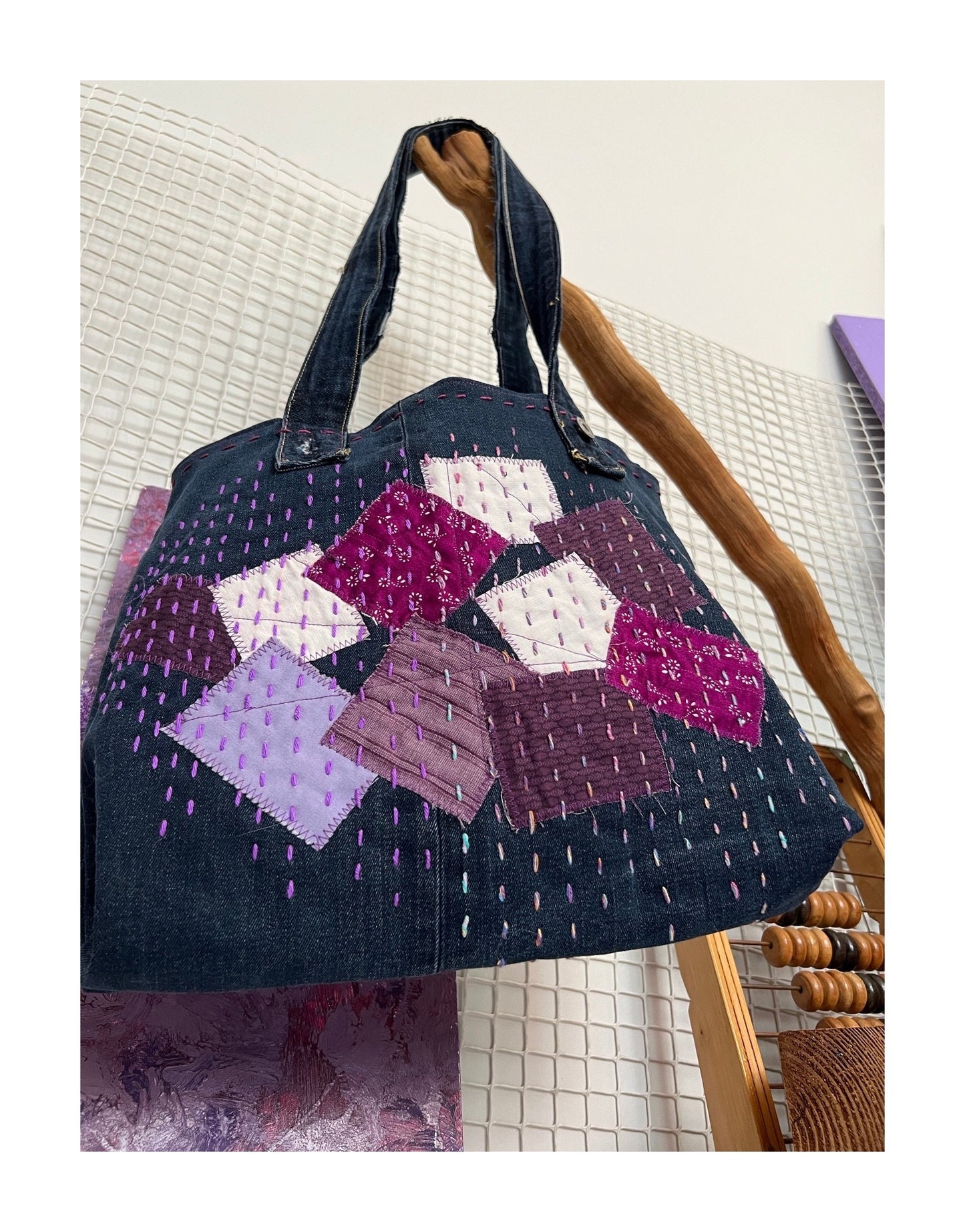 Sashiko & Texture Serisi : FALLING STAR