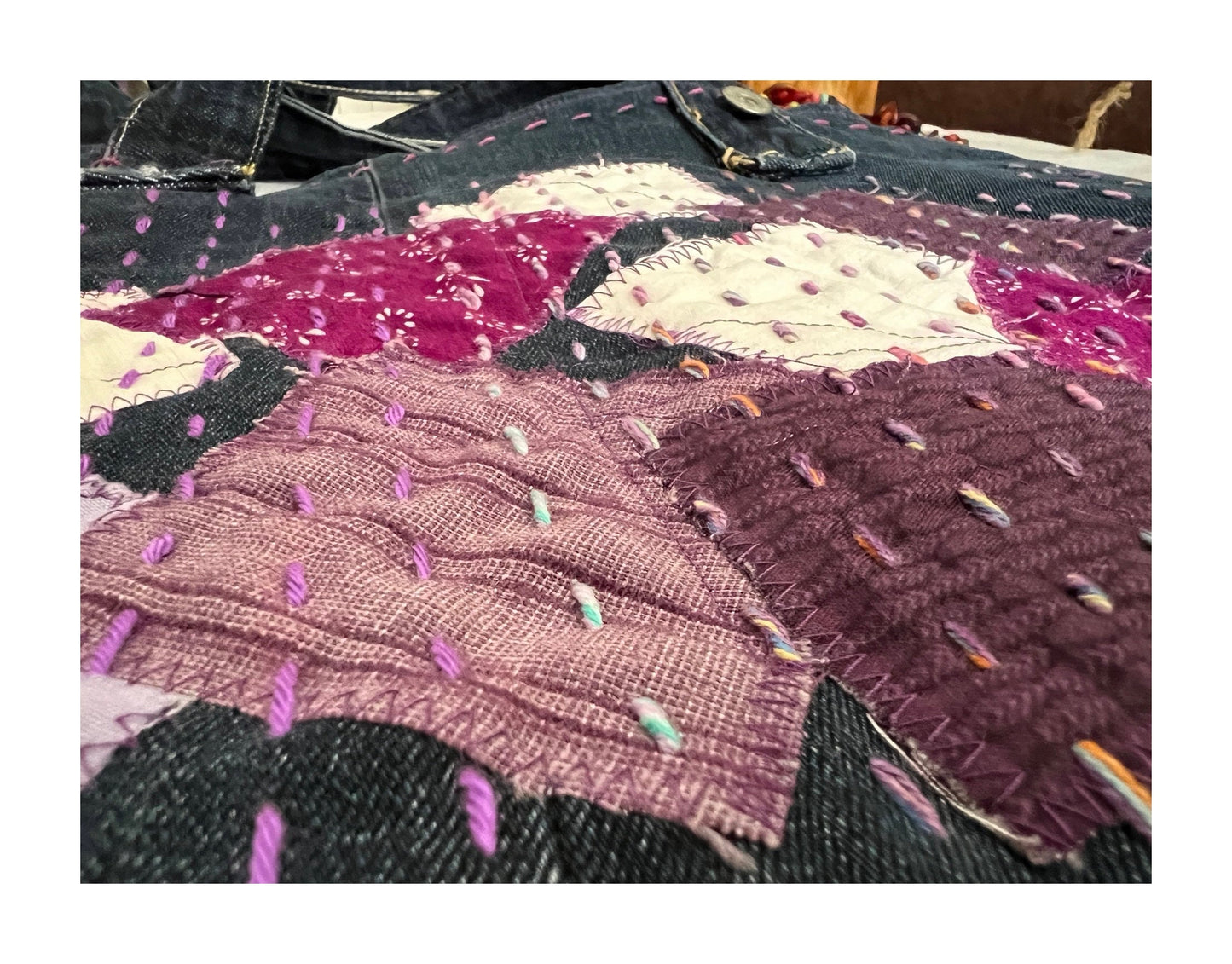 Sashiko & Texture Serisi : FALLING STAR