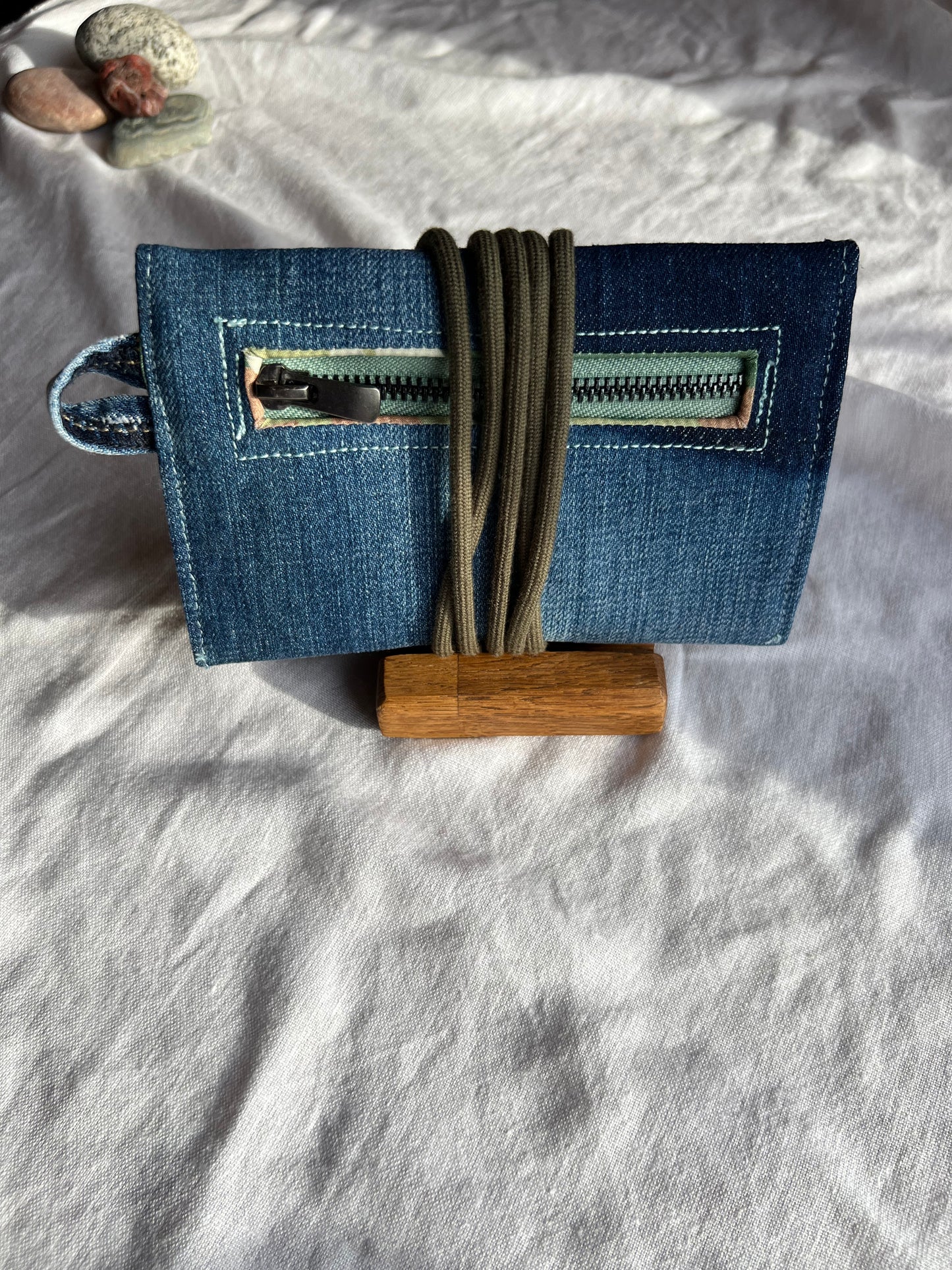 Denim Tütün Kesesi / Captain