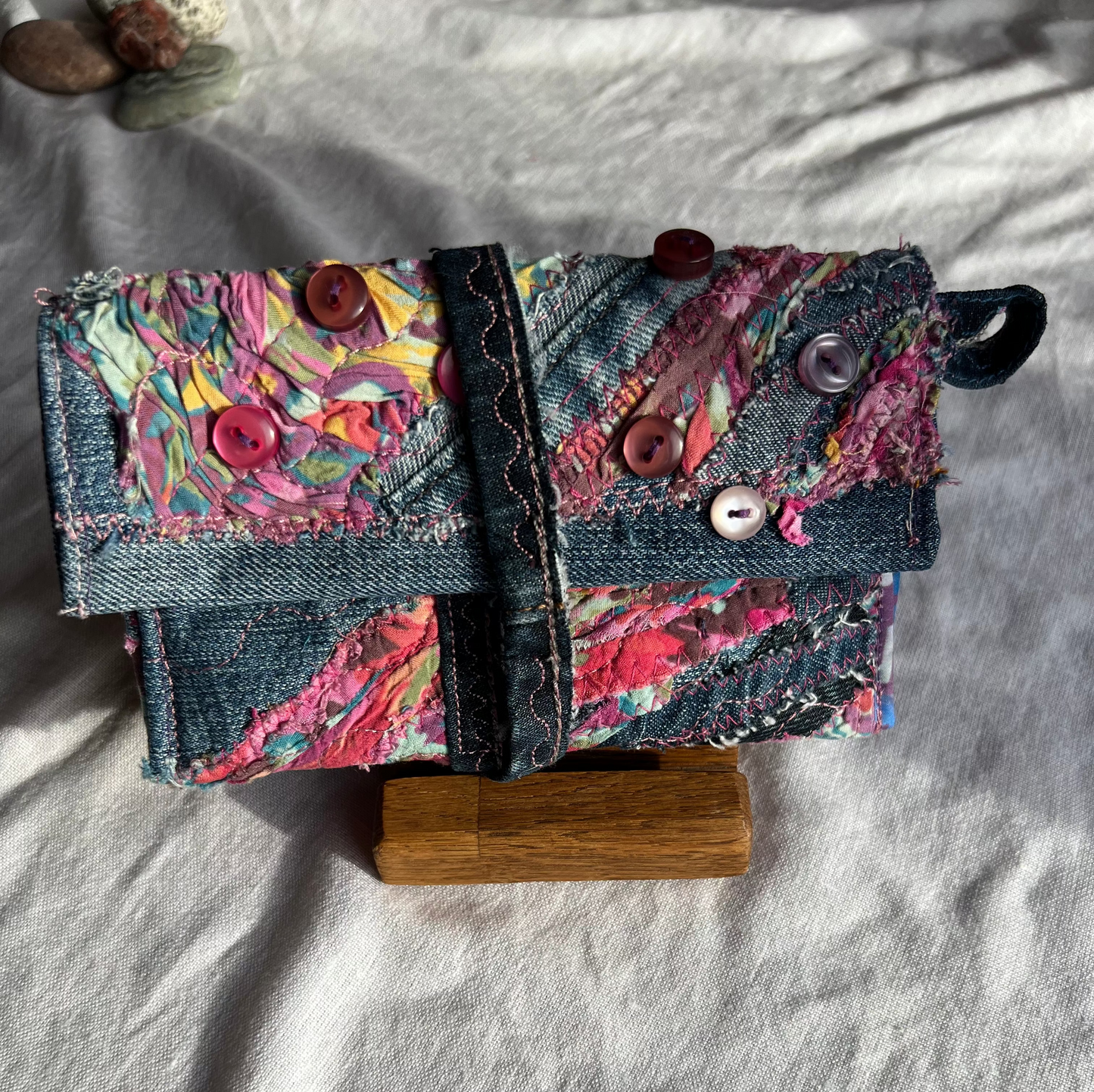 Denim Tütün Kesesi / Gypsy