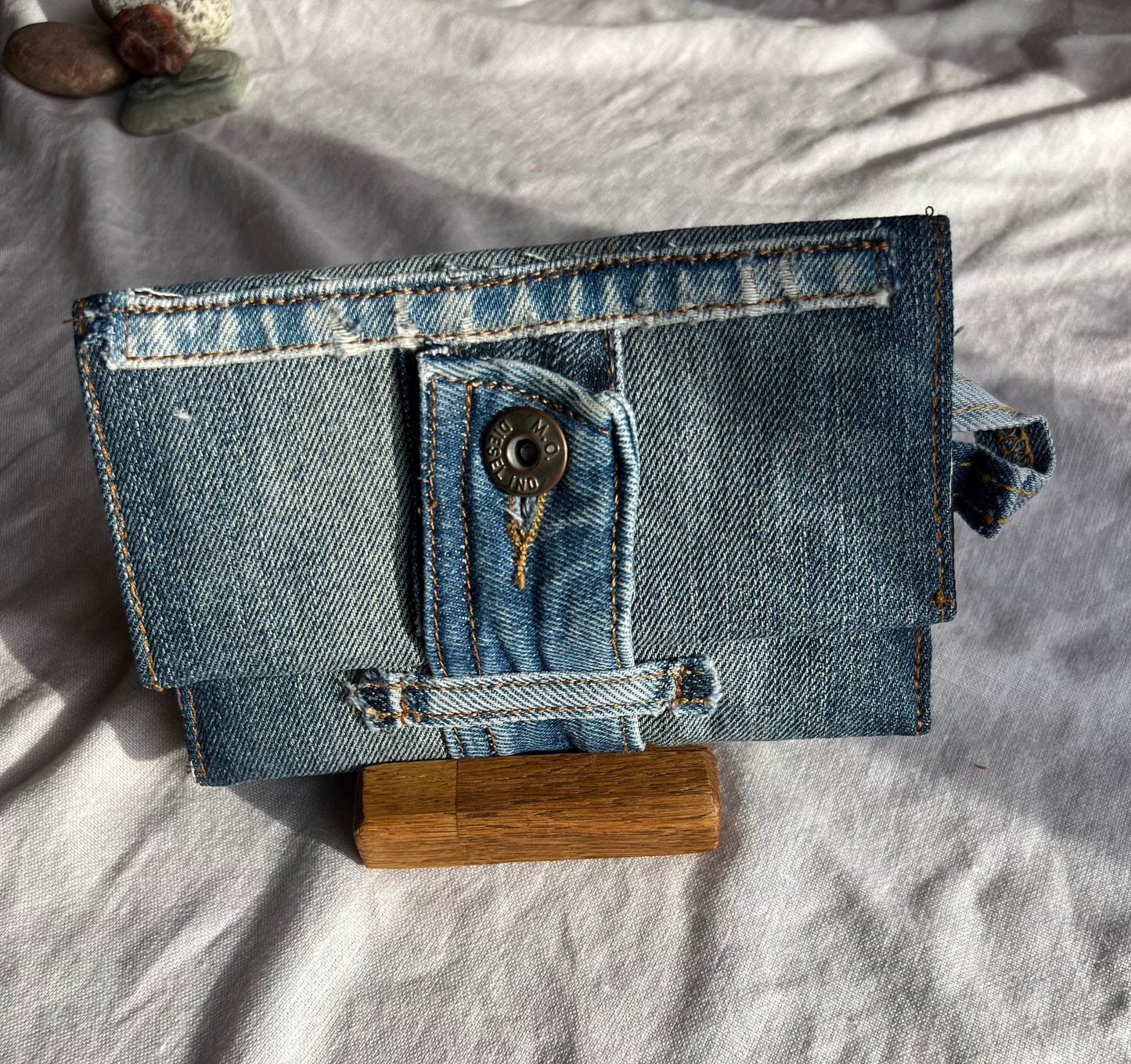 Denim Tütün Kesesi / Masculen