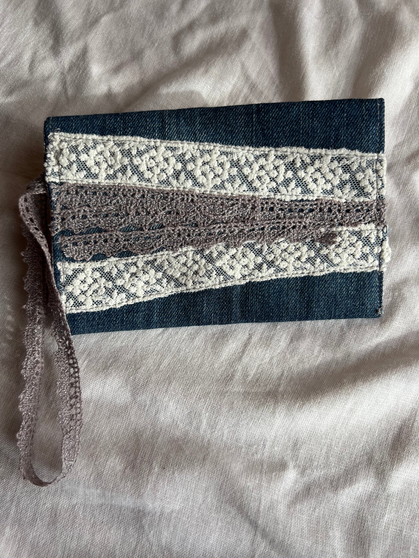 Denim Tütün Kesesi / Bride to be