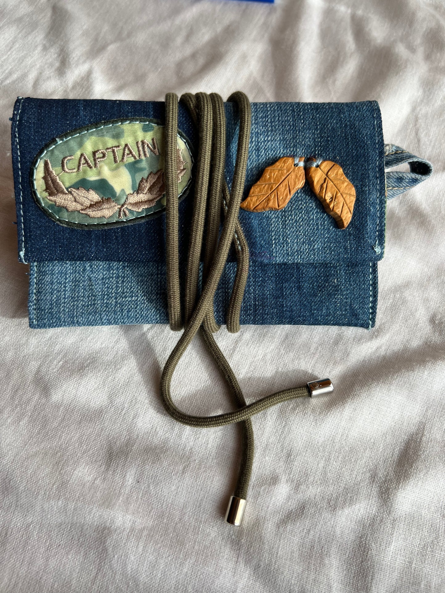 Denim Tütün Kesesi / Captain