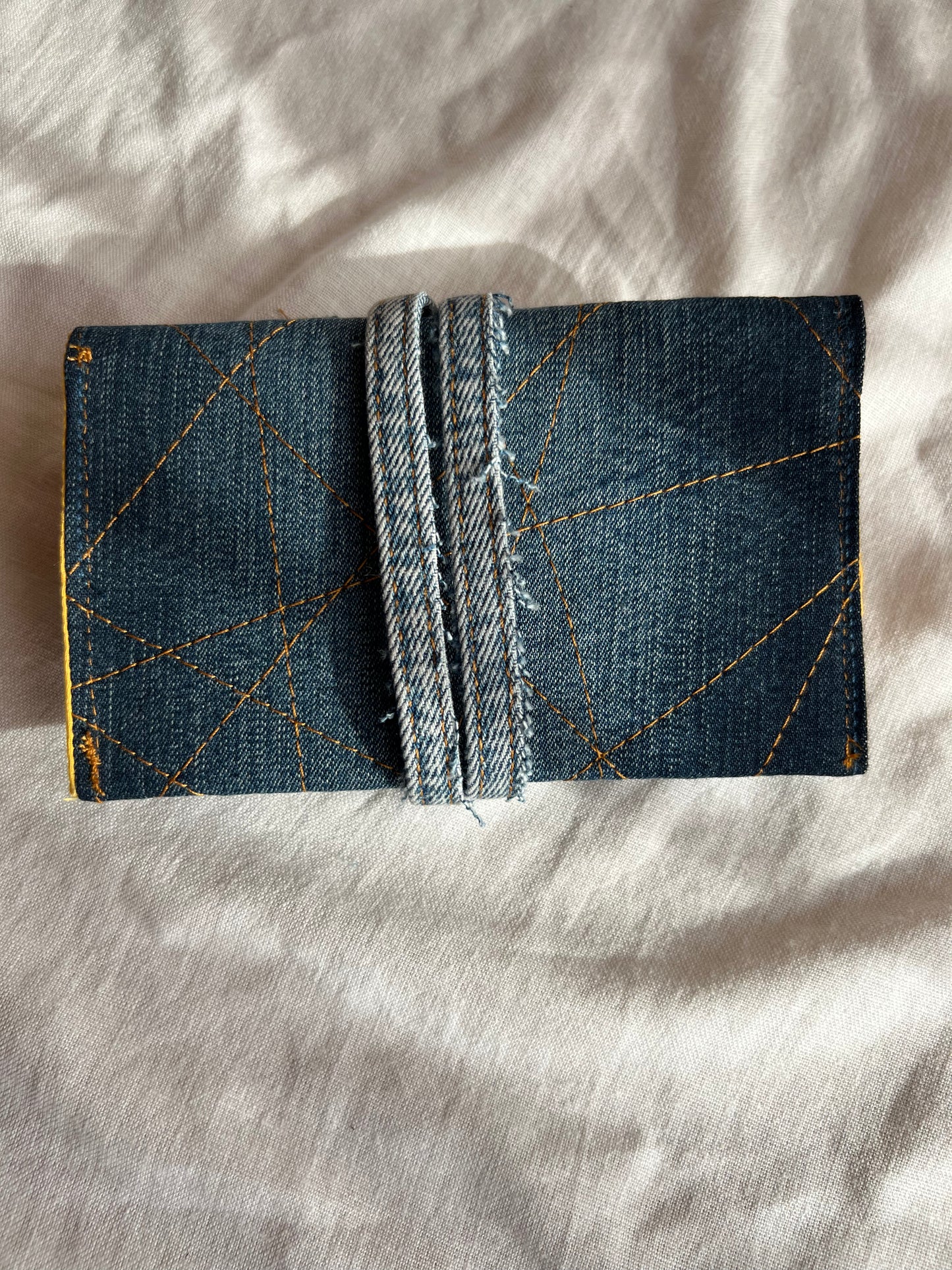 Denim Tütün Kesesi / Buttons