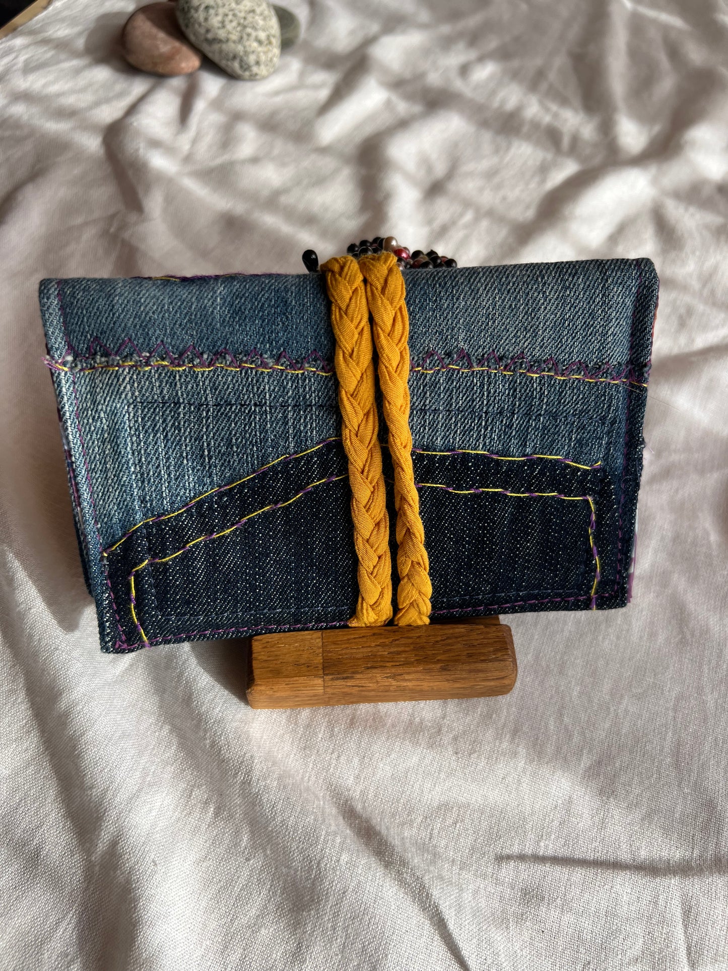 Denim Tütün Kesesi / S