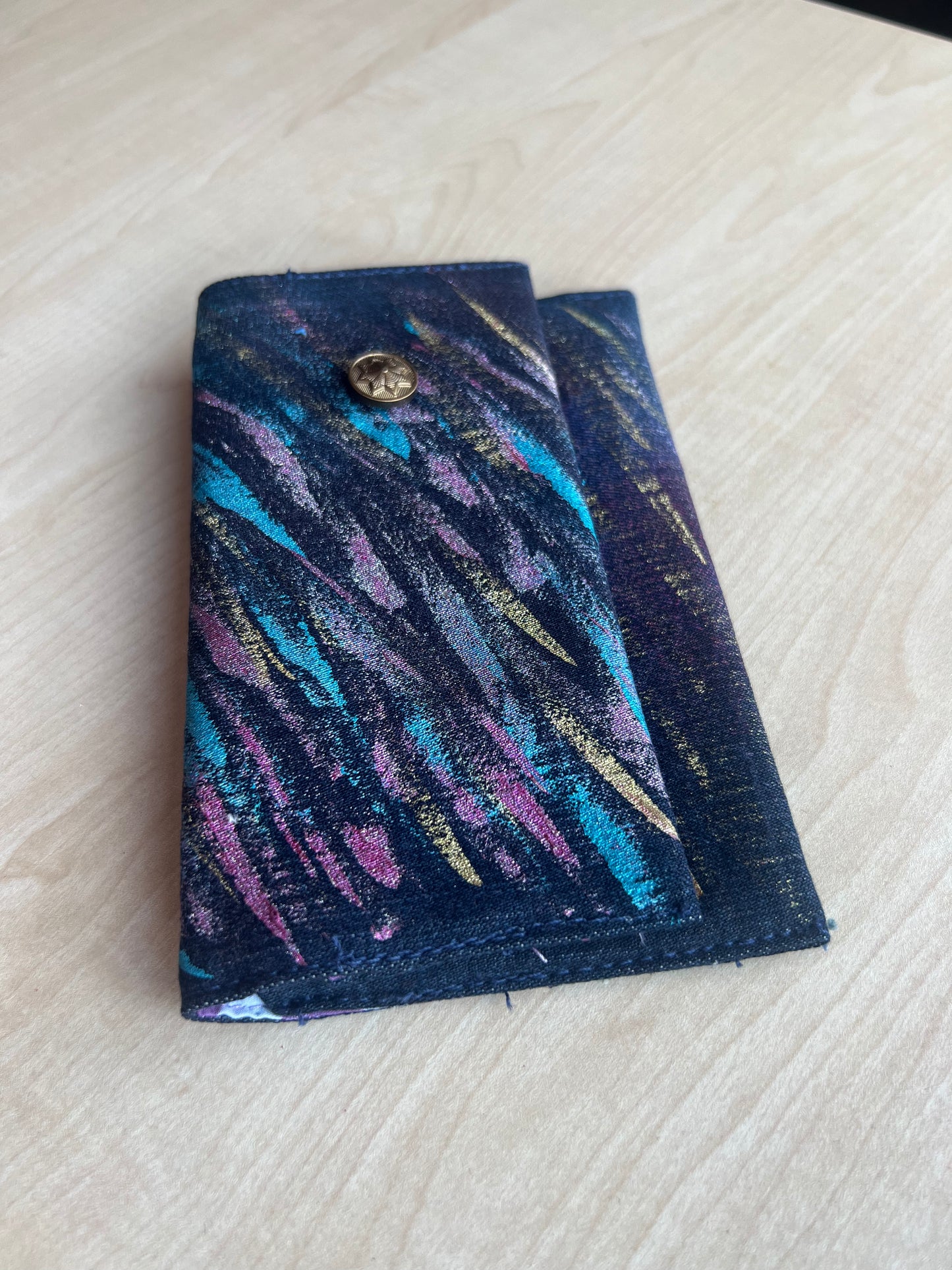 Denim Tütün Kesesi / Splash