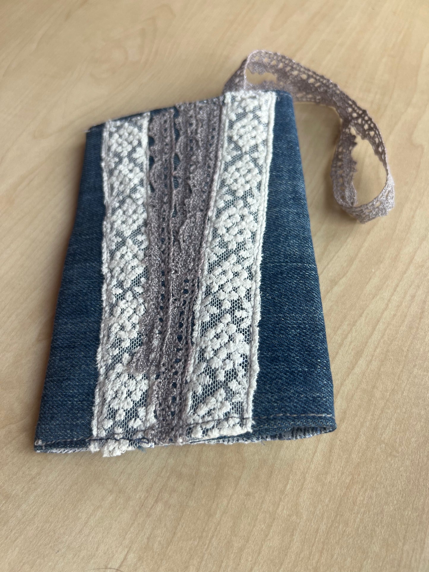Denim Tütün Kesesi / Bride to be
