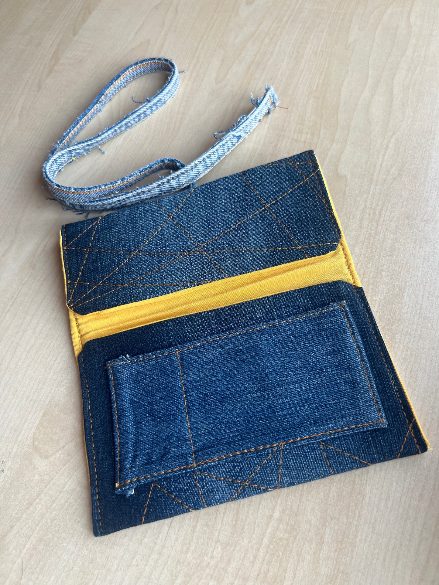 Denim Tütün Kesesi / Buttons