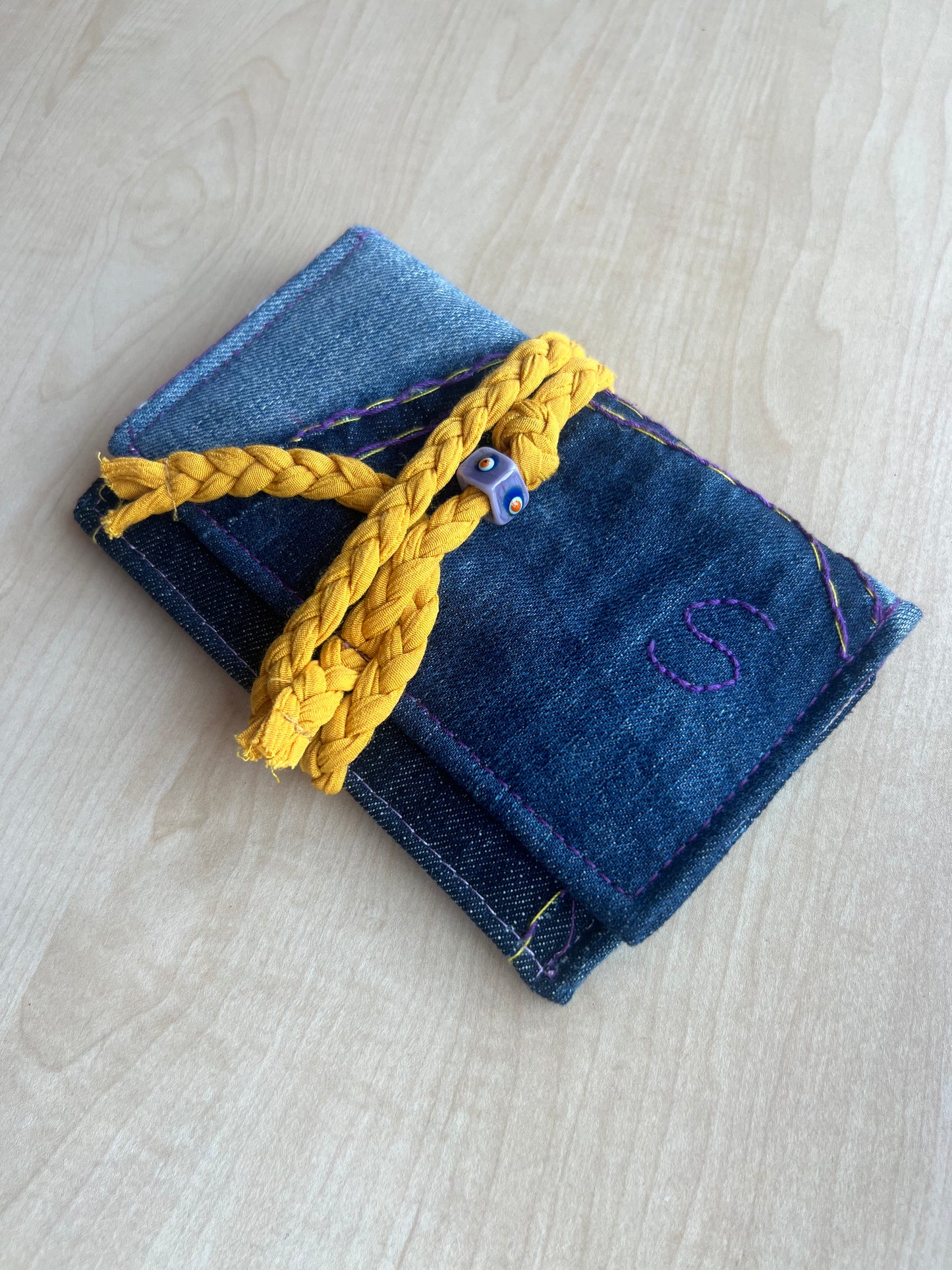 Denim Tütün Kesesi / S