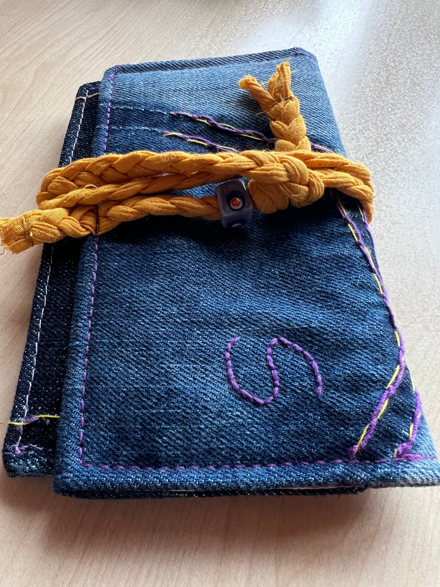 Denim Tütün Kesesi / S