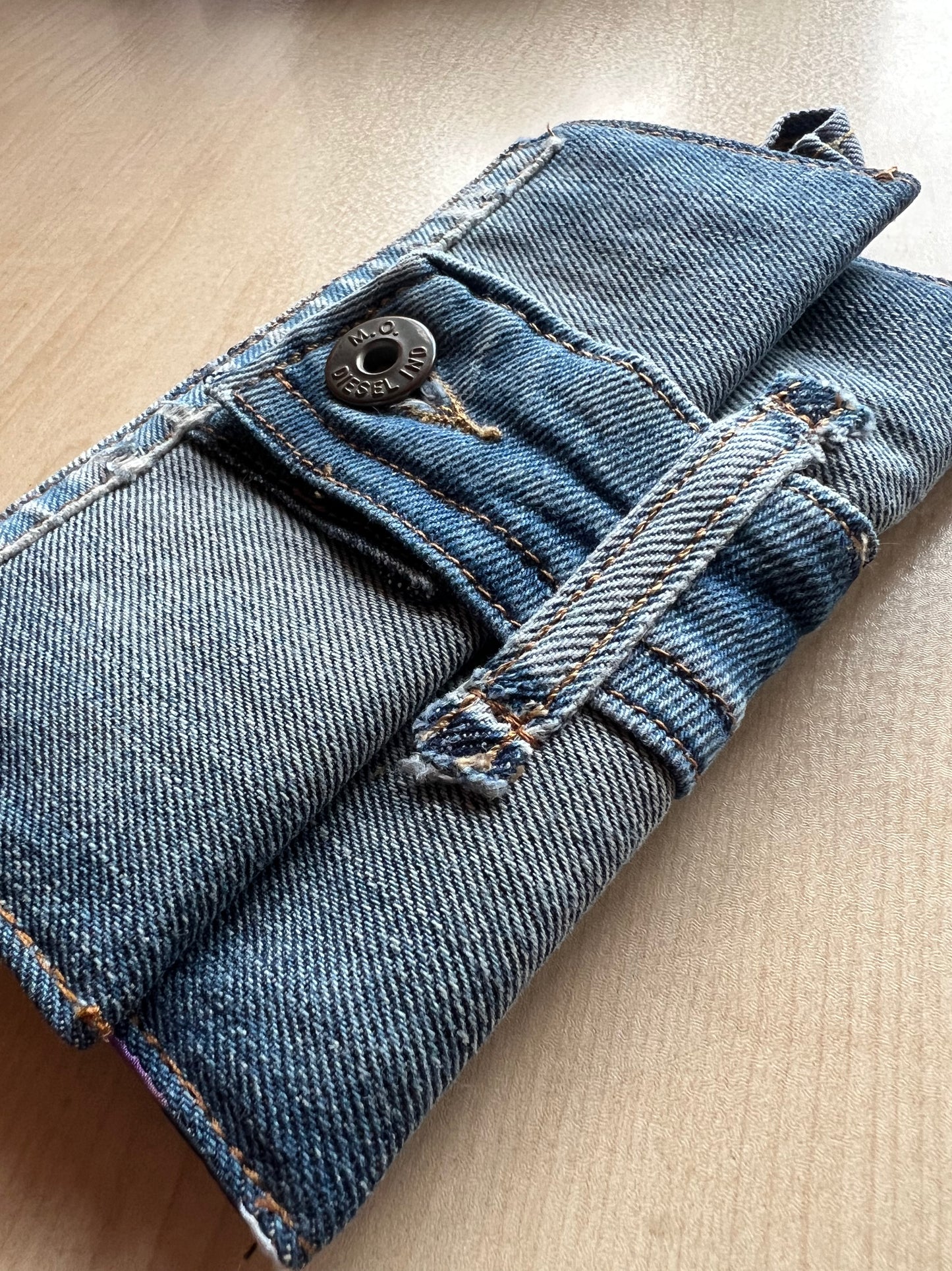 Denim Tütün Kesesi / Masculen