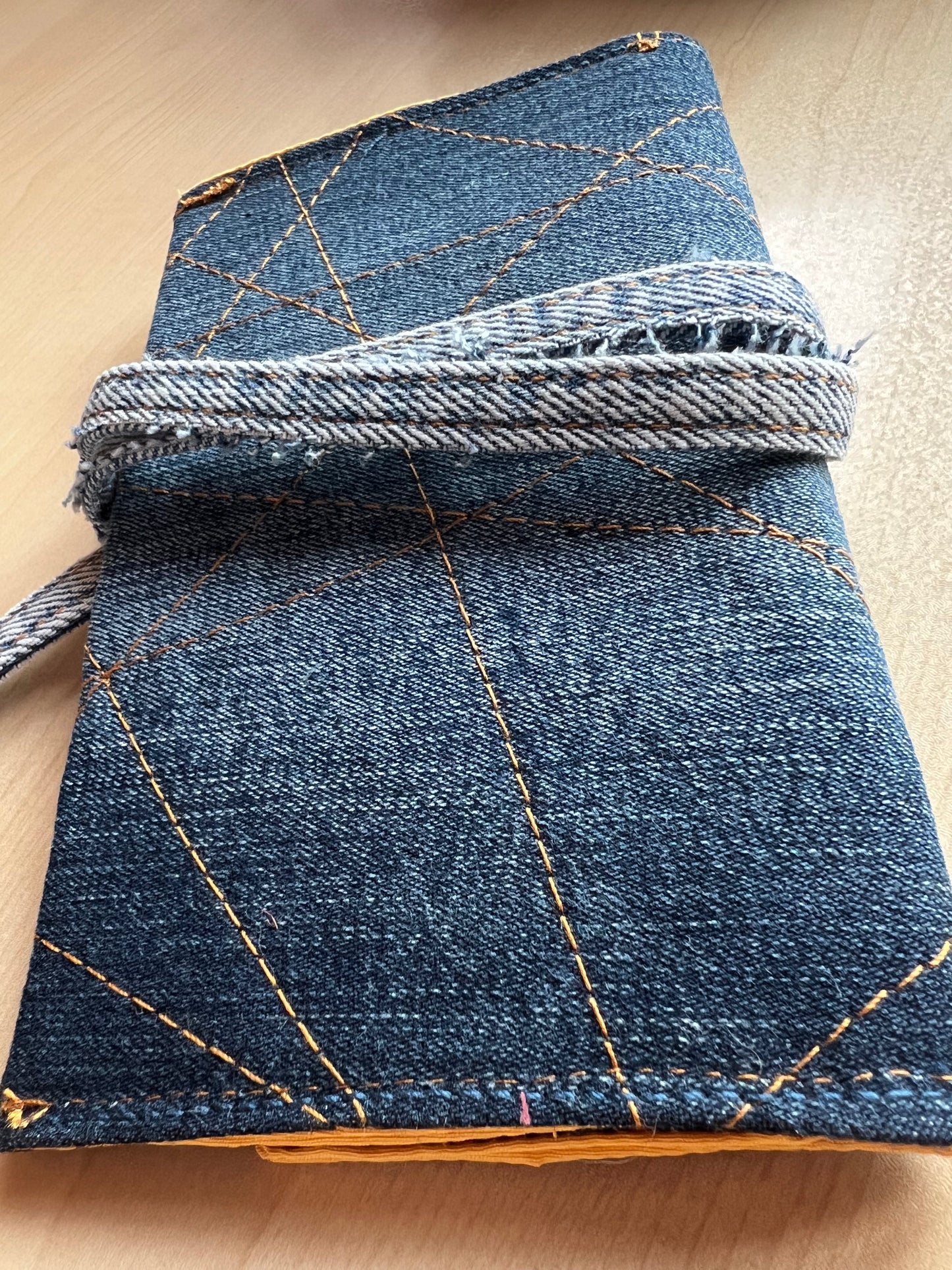 Denim Tütün Kesesi / Buttons