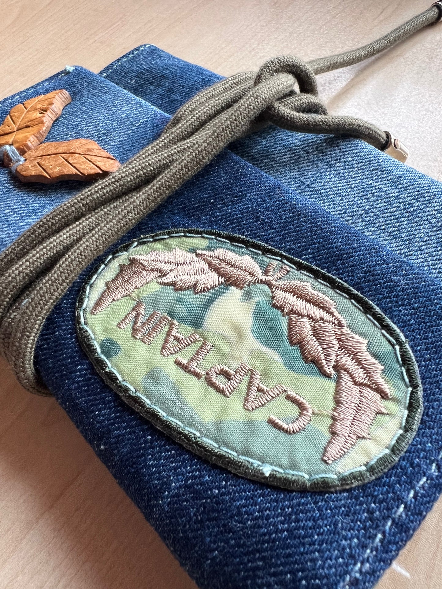 Denim Tütün Kesesi / Captain