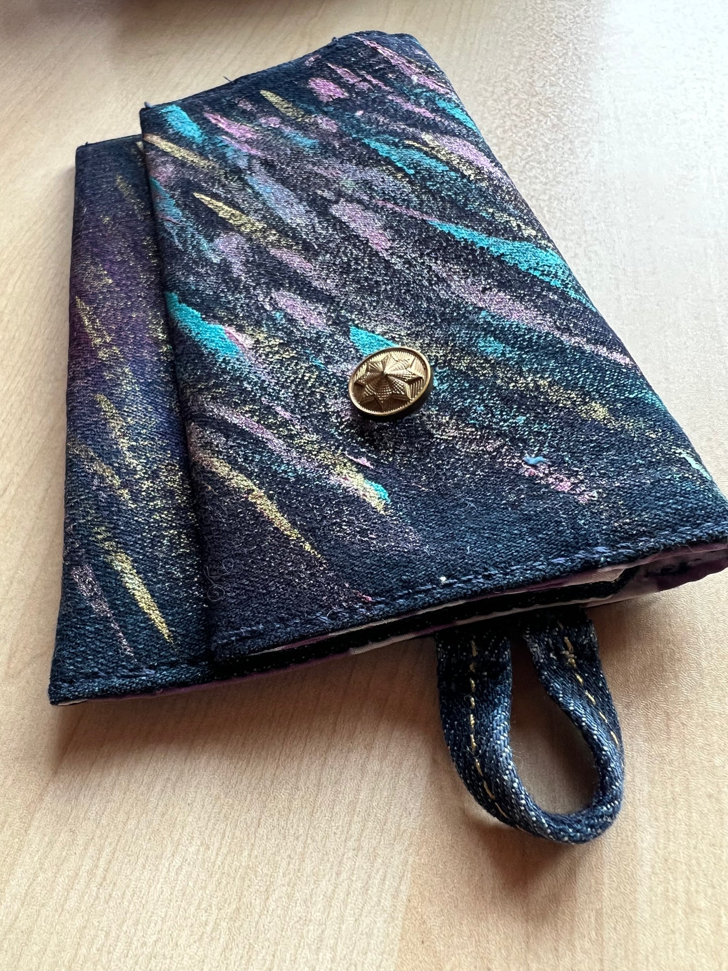 Denim Tütün Kesesi / Splash