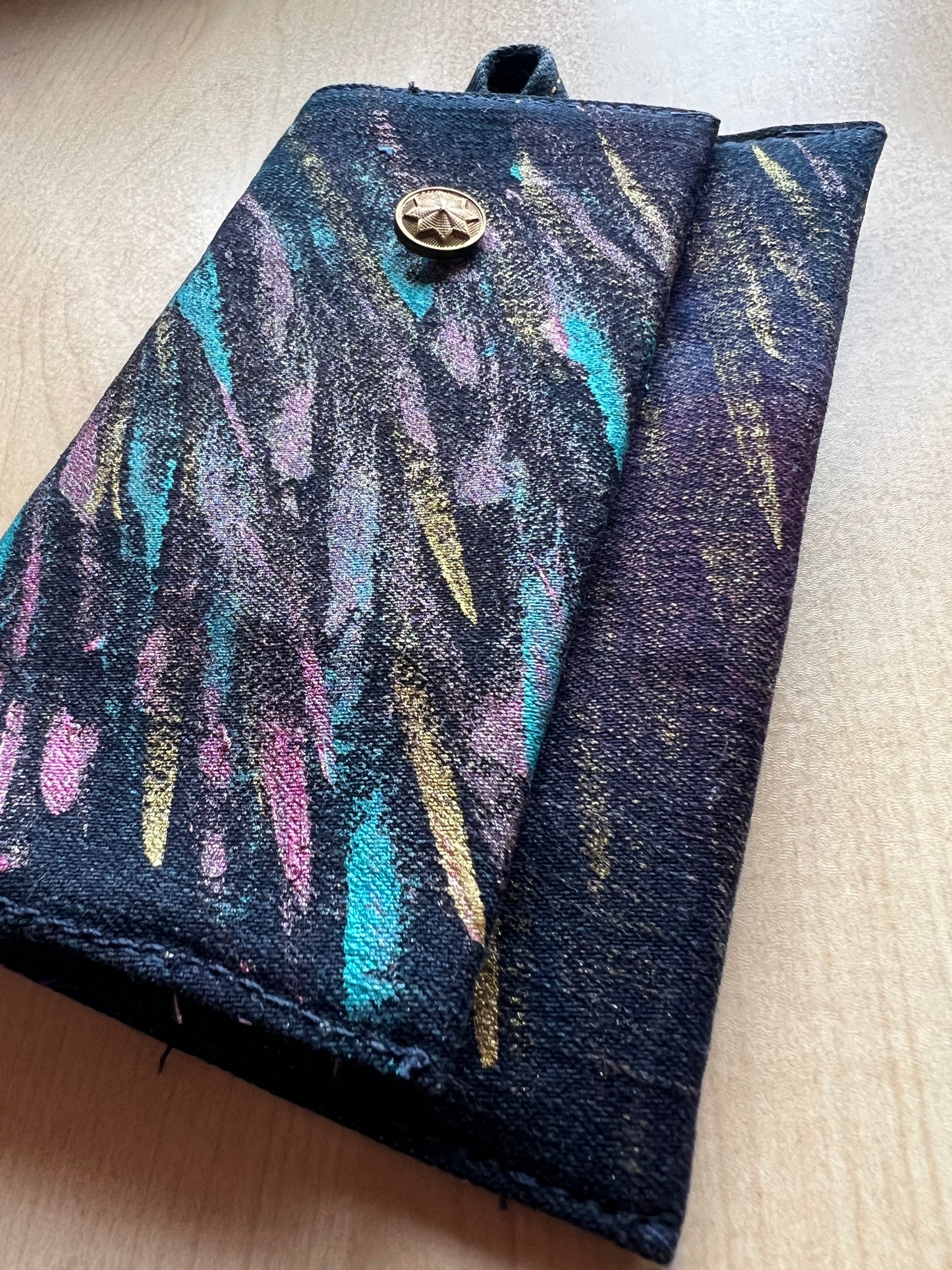 Denim Tütün Kesesi / Splash