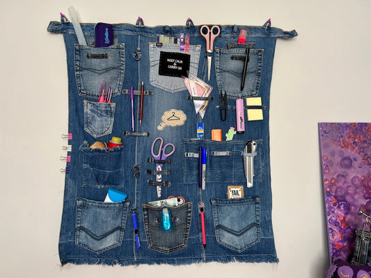 Denim Ev Dekoru Seri : ORGANİZE