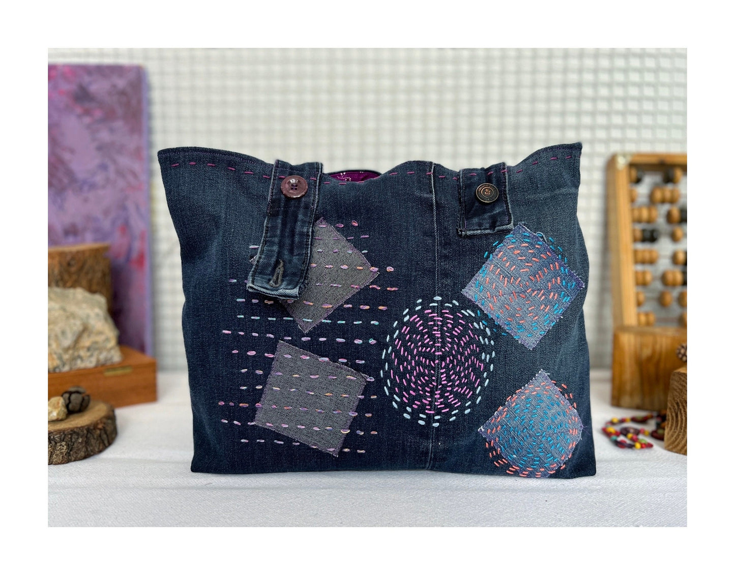 Sashiko & Texture Serisi : FALLING STAR