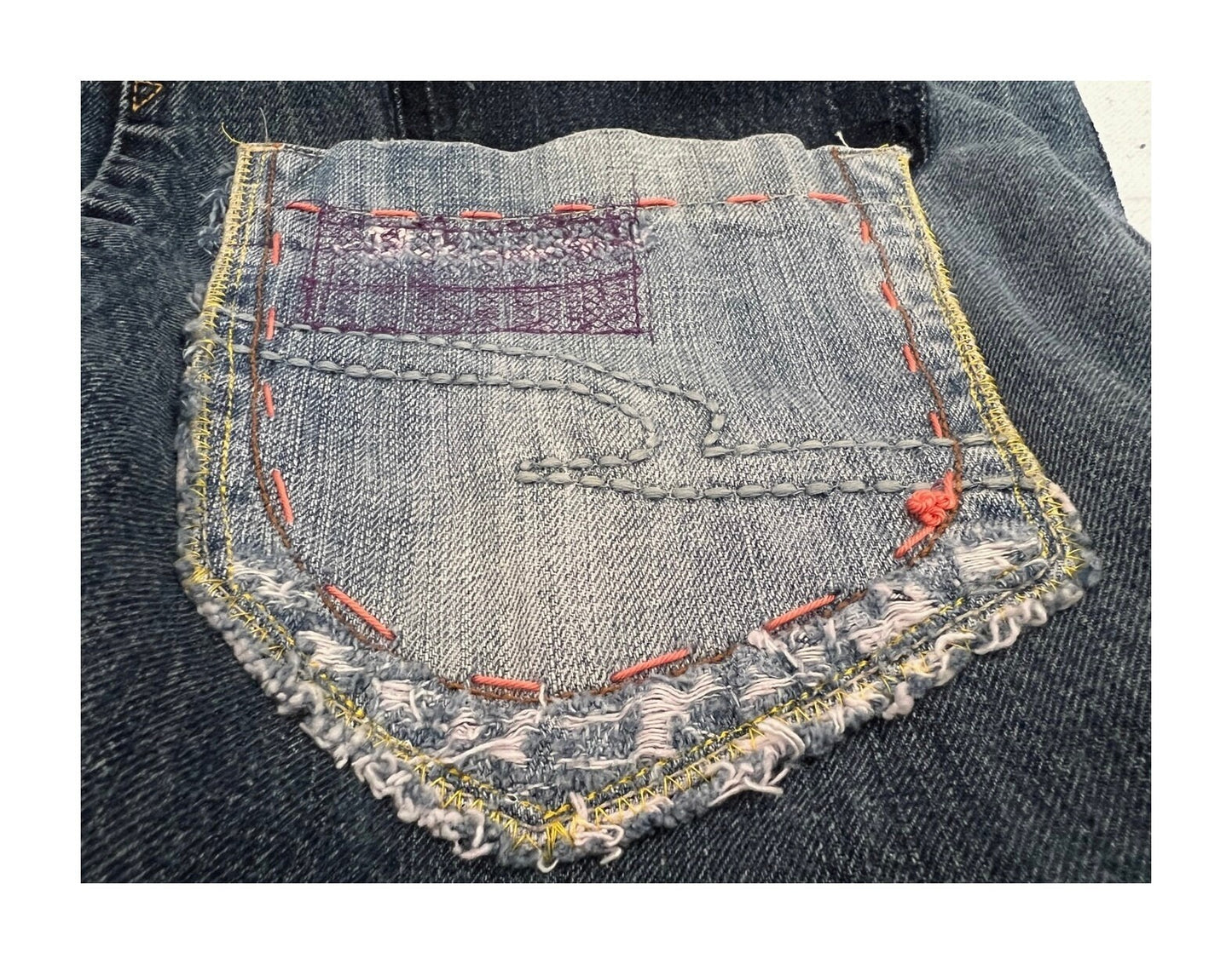 Sashiko & Texture Seri : SIMPLY ORANGE