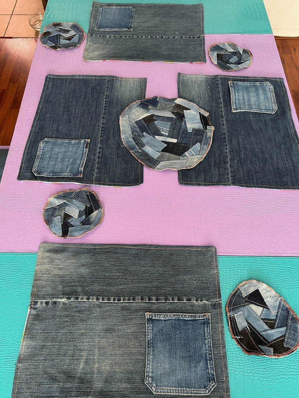 Denim Sofra Seti NO:2