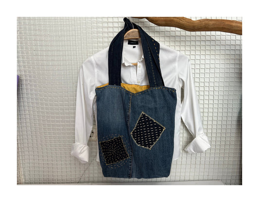 Sashiko & Tekture Serisi: YELLOW RAIN
