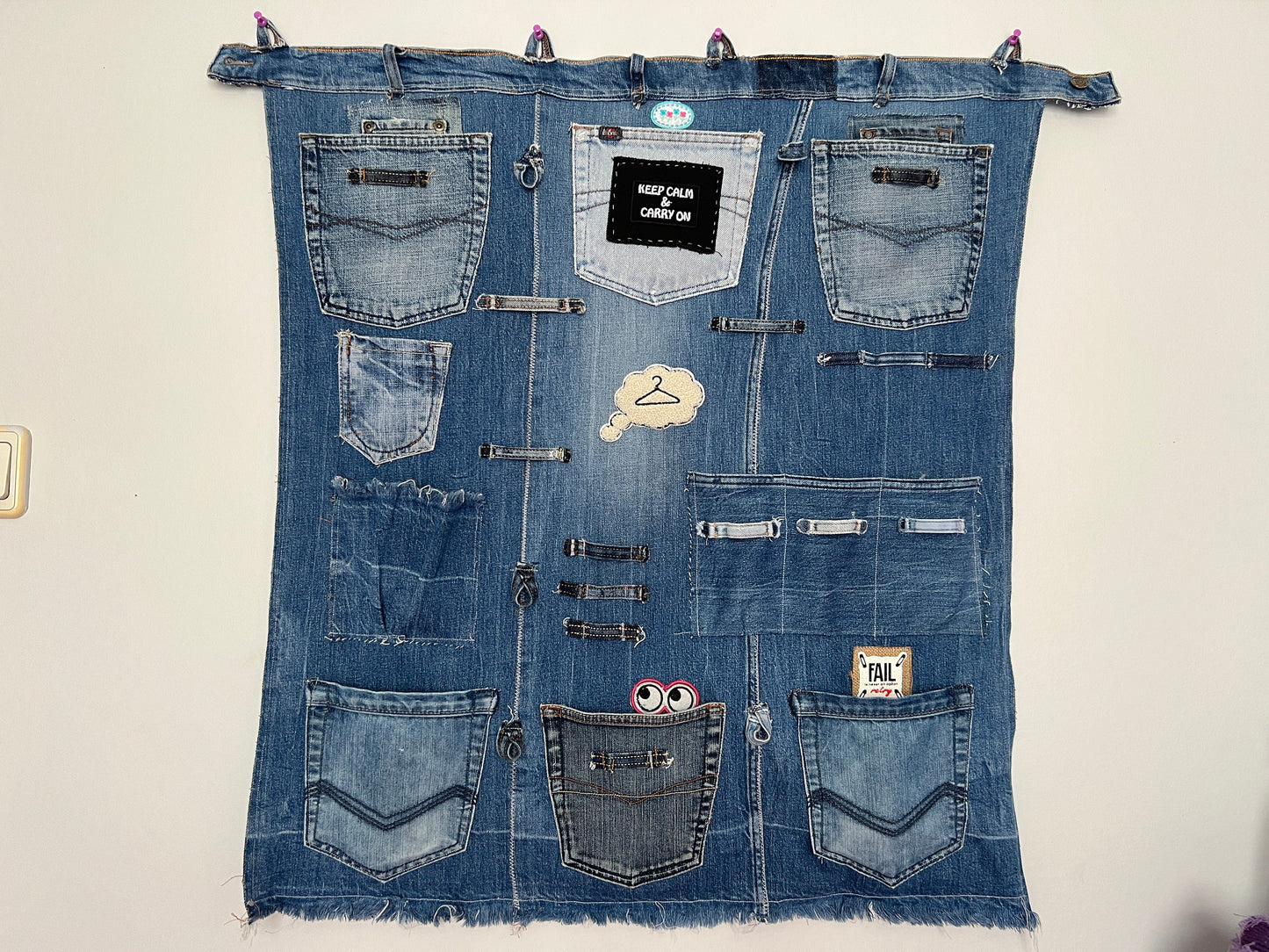 Denim Ev Dekoru Seri : ORGANİZE
